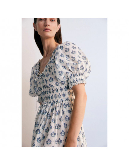 Eleni Woman Dress Hyacinth