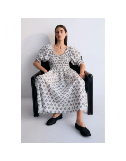 Eleni Woman Dress Hyacinth 4