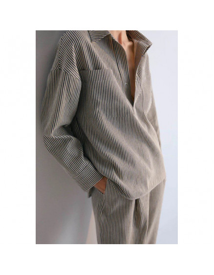 Pergamo Woman Shirt Navy 3