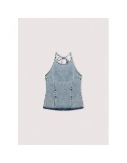 Chios Woman Top Denim 4