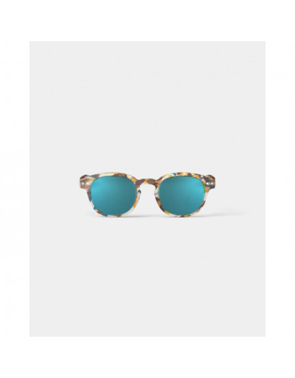 Junior #C Blue Tortoise Mirror Sunglasses 5-10 5-10Y
