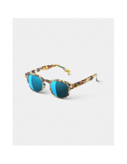 Junior #C Blue Tortoise Mirror Sunglasses 5-10 3