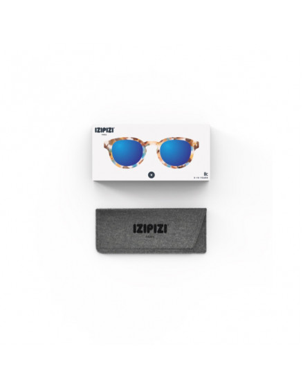 Junior #C Blue Tortoise Mirror Sunglasses 5-10 2