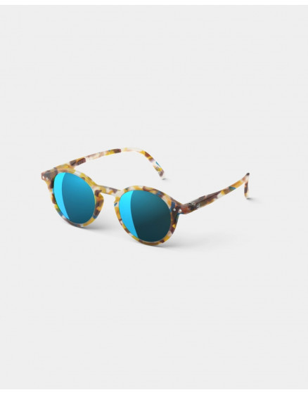 Junior #D Blue Tortoise Mirror Sunglasses 5-10 4