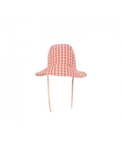 Kim Sun Hat Flamingo Check