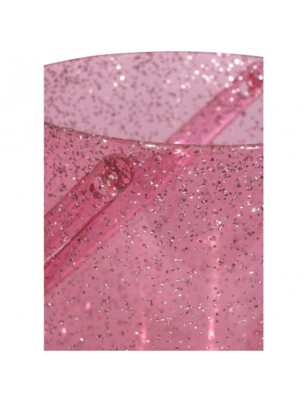 Beach Bucket and Shovel Glitter Pink 3