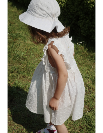 Lacey Sun Hat Optic White 3