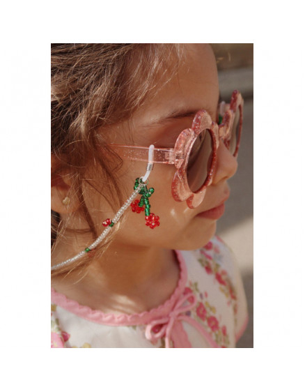 Sunglasses Junior Flower Glitter Rose 5-10 2