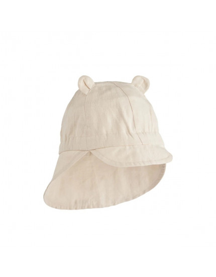 Gorm Linen Sun Hat With Ears Sandy