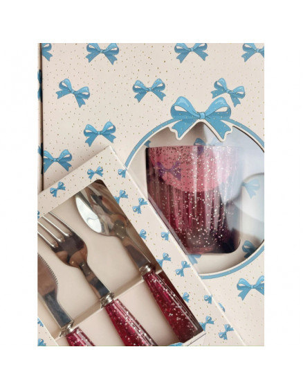 Dinner Set Glitter Sparkling Sangria 3