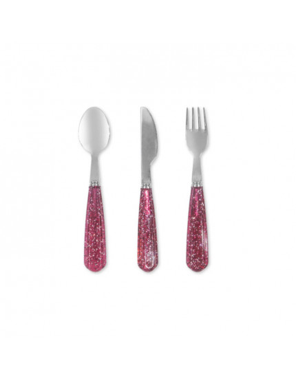 Glitter Cutlery Sparkling Sangria One Size