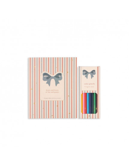Activity Book With Color Pencils One Size
