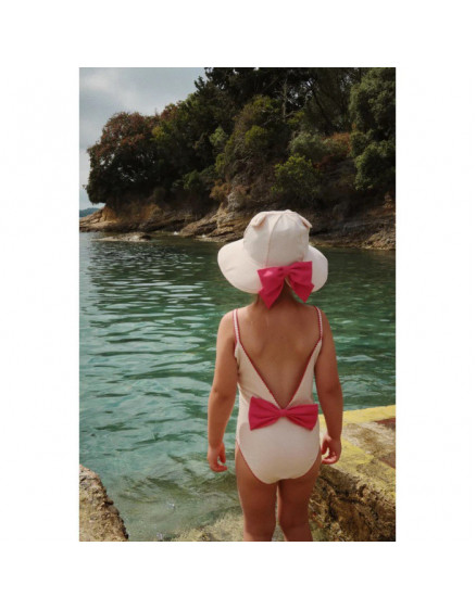 Kitty Cat Sun Hat Pink 2