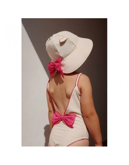 Kitty Cat Sun Hat Pink 4