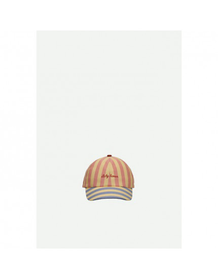 Кепка Stripes Coral Pink