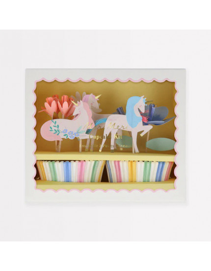 Meadow Unicorns Cupcake Kit One Size