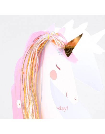 Unicorn Birthday Card  3