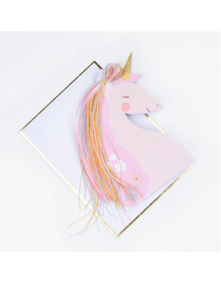 Unicorn Birthday Card  2
