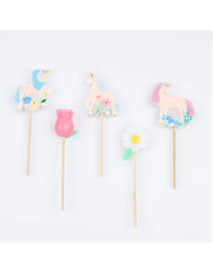 Meadow Unicorns Candles 3