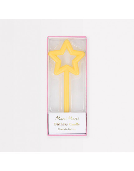 Slim Star Candle One Size