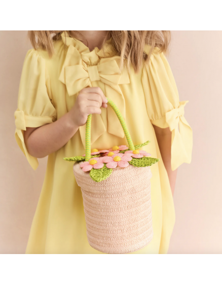 Flower Pot Basket Bag 2