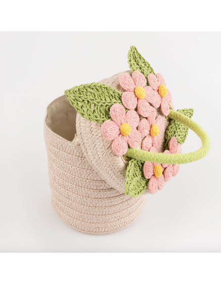 Flower Pot Basket Bag 4