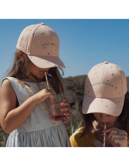 Casquette Coeurs Petit ou Grand Amour 3