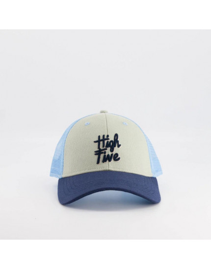 Casquette trucker High Five Bleue