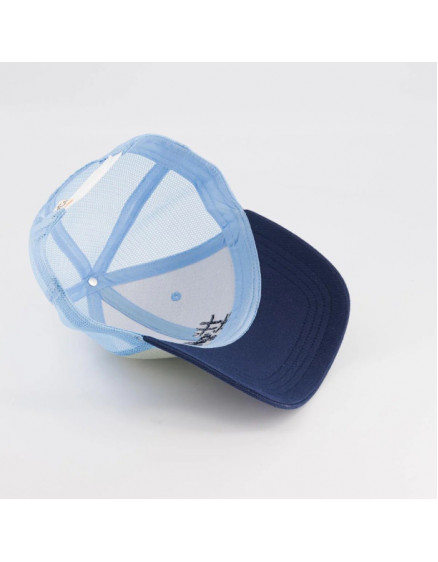 Casquette trucker High Five Bleue 2