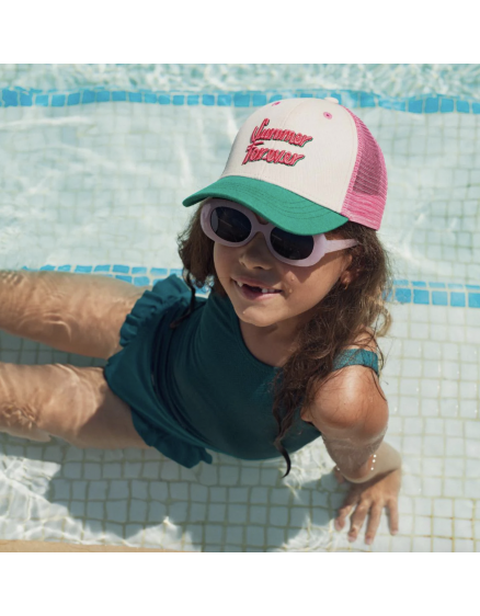 Casquette trucker Summer Forever Rose 2