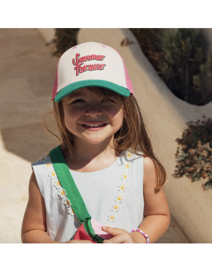 Casquette trucker Summer Forever Rose 4