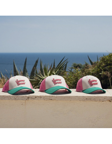 Casquette trucker Summer Forever Rose 6
