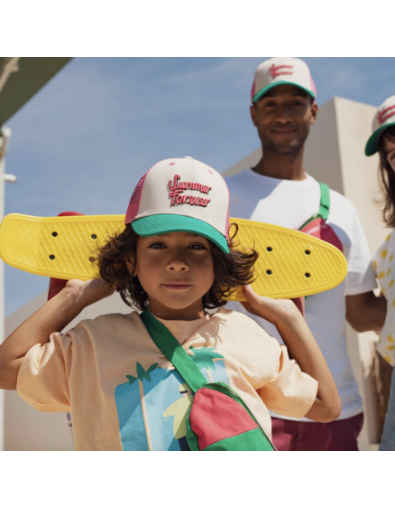 Casquette trucker Summer Forever Rose 3