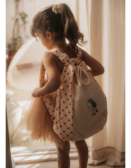 Beach Net Backpack Lovely Roots 5