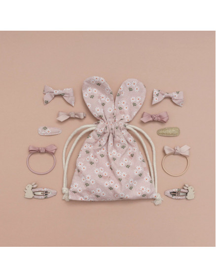  Мішечок з аксесуарами для волосся Easter Pink 5