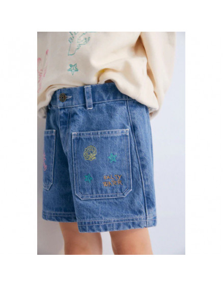 Шорти Kostas Mid Blue Denim 2