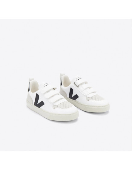 V-10 CWL White Black Sneakers 4