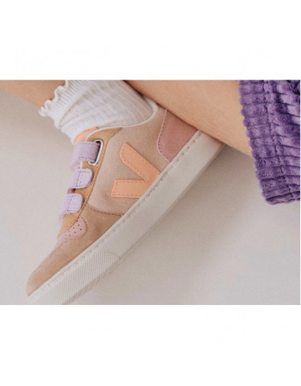 V-10 Suede Multico Sable Sneakers 2
