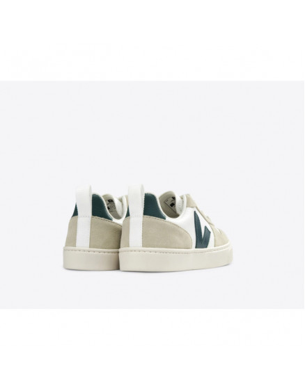 V-10 Leather White Brittany Almond Sneakers 3