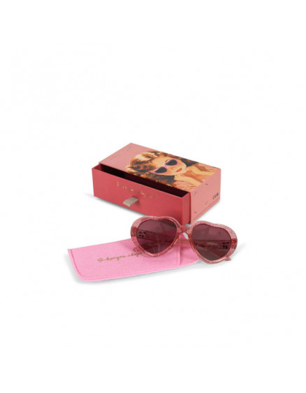 Sunglasses Junior Heart Cherry Glitter 4