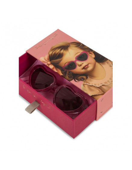 Sunglasses Baby Heart Cherry Glitter 2