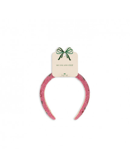 Beaded Hairbrace Bubblegum