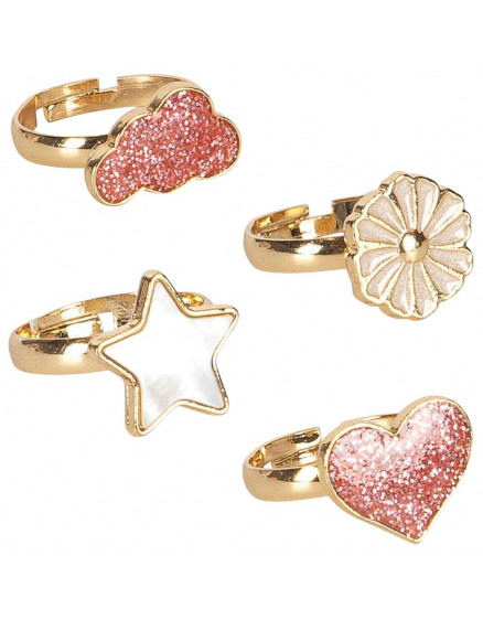 Ring Set 12 PCS Multi Color 3