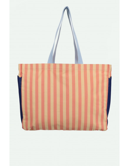 Shopper Coral Pink + Sandy Yellow 5