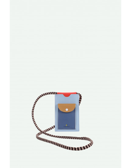 Phone Pouch Zissou Blue + Whale One Size