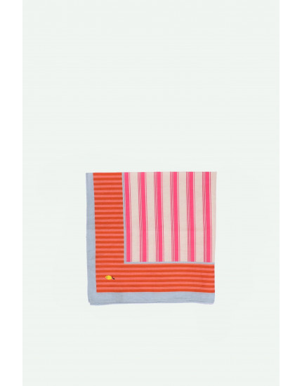 Scarf Coral Pink + Shipwreck Rust