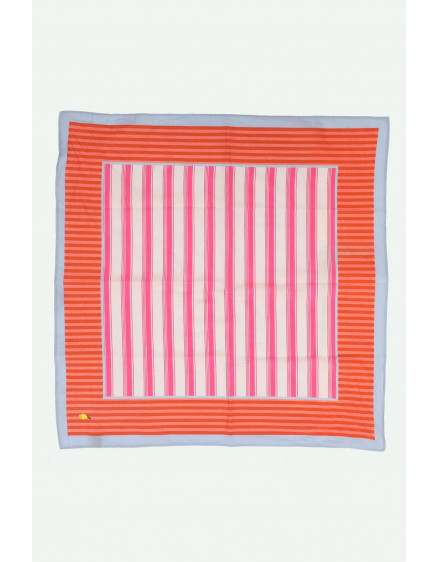 Scarf Coral Pink + Shipwreck Rust 2