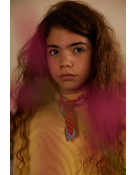 Scarf Coral Pink + Shipwreck Rust 4