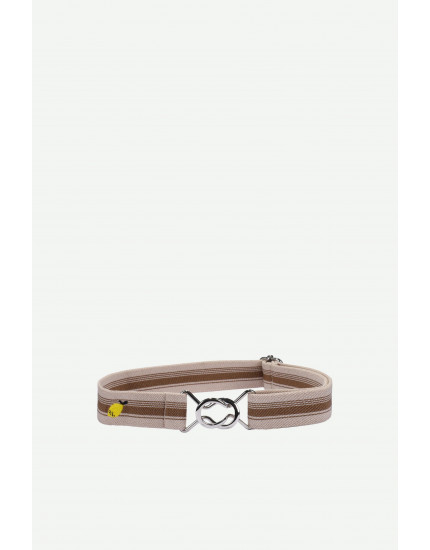 Elastic Belt Ray Brown One Size