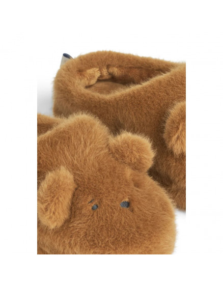 Aviaja Bear Slippers Golden Caramel 4